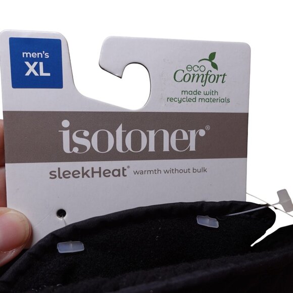 NWT Isotoner Signature Men's Insulated Water-Repellent Active Gloves Sz XL Black - Picture 6 of 9
